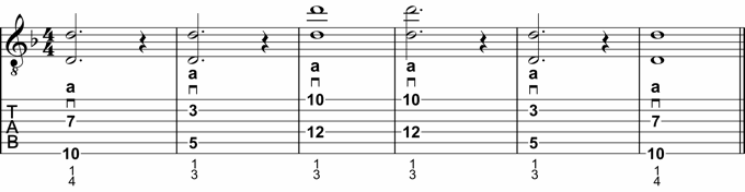 Octave Memorisation Exercise 2