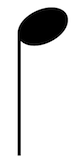 Quarter Note Symbol 2