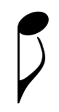 Eighth Note Symbol 2