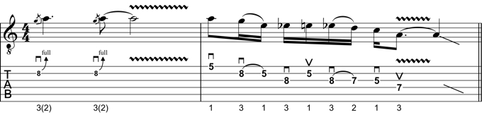 Rock Guitar Lick 17: Angus Young Style Lick #1